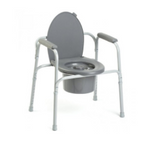 All-In-One Aluminum Commode