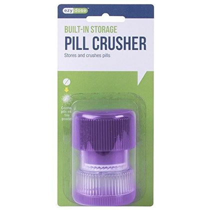 Built-In Storage Pill Tablet Crusher