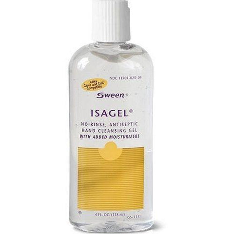 Coloplast Isagel No-Rinse, Antiseptic Hand Cleansing Gel, 4 fl.oz./118 mL