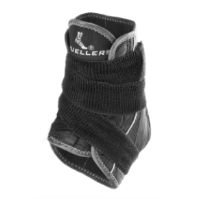 Premium Soft Ankle Brace With Straps by Mueller Sports
