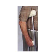 Sheepette Crutch Covers - Arm & Grip Thick