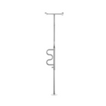Stander Security Pole and Curve Grab Bar